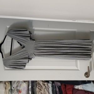 Bedo grey flutter sleeve dress Sz S